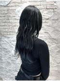 ブリーチなしブルーブラック(h)