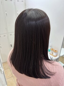 アッシュ 下北沢店(Ash) 透明感地毛風カラー