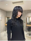 ロングパーマ