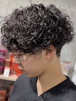 フィフスパーク(fifth PARK) 渋谷プードルパーマ強め波巻きスパイラルマッシュウルフ20代