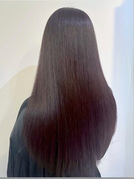 ヘアリゾート粋 リマ 銀座店(lima) ダークカラー/ストレート/艶カラー/艶髪