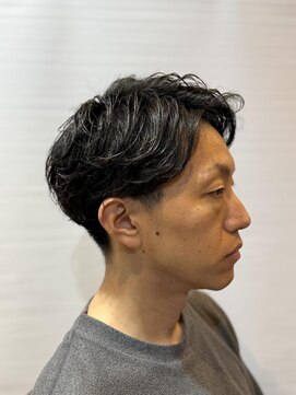 ヘアモード キクチ 銀座店 メンズナチュラルパーマ