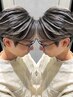 【メンズ限定】質感矯正カット+メンズバレイヤージュ/￥20900