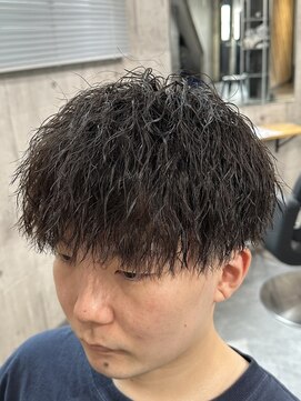 ビカムメンズヘアー 栄店(become men's hair) 縦落ちパーマ/ツイストスパイラルパーマ/名古屋縦落ちパーマ