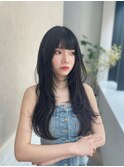 ロングレイヤー/顔まわりレイヤー
