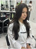 ロングのレイヤーカット