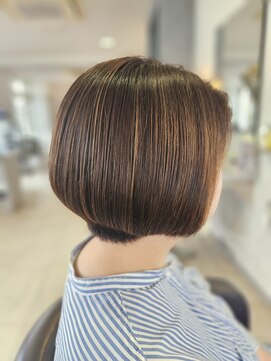 オッジ ヘアー 深谷店(Oggi Hair) ショートボブ 8月