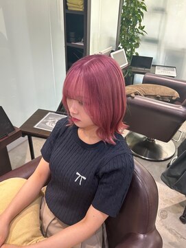 スウィープ 札幌大通(sweep) ピンクバイオレット♪韓国風透明感カラー