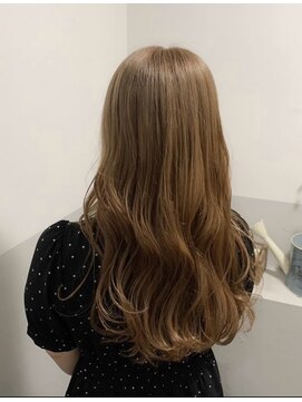 ミエル ヘア 新宿(miel hair) ミルクティーベージュ