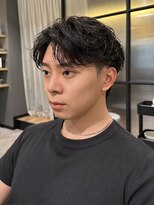 ノラ ギンザ(NORA GINZA) フェザーパーマニュアンスパーマコンマヘアカルマパーマ韓国
