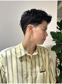 サーフカール/スパイキーショート/ピンパーマ/メンズ/河原町三条