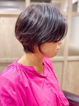 アクティフ(actif)の写真/周りからの反響が一番嬉しい！白髪染めを使わない白髪染カラーと頭の形を綺麗に見せるくびれ褒められヘア