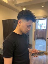 オルカ(ORCA) men's/メンズ/フェザーパーマ/サーフカール/ニュアンスパーマ