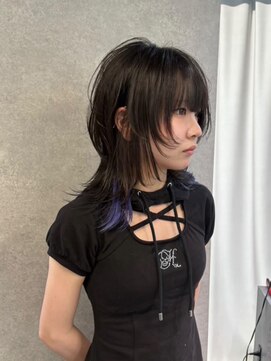 リラス 博多(rilas) レイヤーカット/ウルフカット/シャギーウルフ/ハッシュカット