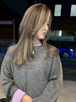 ラック 津田沼(LUCK)&nbsp;ハイライト/ケアブリーチダブルカラーインナーカラー