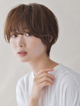 バトン(baton) 大人ガーリー/似合わせカット/ダークアッシュ/34