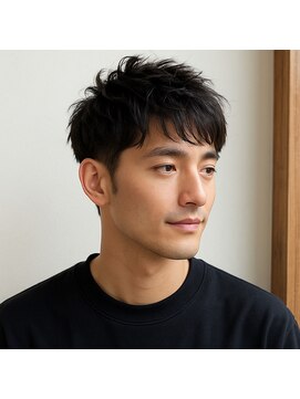 スープレックス ヘアーデザイン(SOUPREX HAIR DESIGN) 大人メンズナチュラルショート　20代 30代 40代 50代 60代