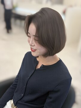 ジュノヘアージャパン 表参道(JUNO HAIR JAPAN) 韓国ヘア/大人ガーリー/ダークアッシュ/似合わせカット/JUNOHAIR