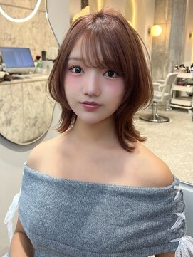 ルームバイシー 新宿(Loom. by Sea) イメチェン×ボブレイヤー[韓国/新宿/顔まわり]松本