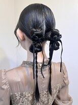 リリー シブヤ(Lilly shibuya)&nbsp;【Lilly渋谷】#ヘアセット#ヘアアレンジ#編み込み#シニヨン