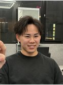 無造作ラフセンターパート