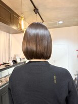 エトネ ヘアーサロン 仙台駅前(eTONe hair salon)&nbsp;【首元すっきり】似合わせミニボブ