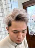 ホワイトミルクティー×黒のローライト