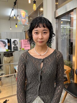 ラプト(rapt) くしゃっとショートパーマ