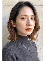 レム(Rem.)&nbsp;ぱつっと長めボブ/大人女性/OLさん/20代/30代/40代/50代/メンズ