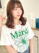 アトレ 福岡大名店(attrait)&nbsp;ベージュミディアム × 透明感とまとまり