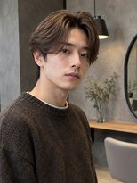 ローム 北花田店(Rome)&nbsp;Men's/ミディアム/センターパート/ダークブラウン62