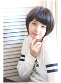 前髪短めショートスタイル○