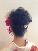 お着物ヘアセット