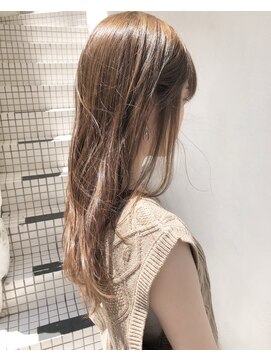 フロート 小阪店(float) ミルクティイエロー_くせ毛風,ヘアアレンジ,クラシカル