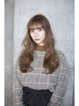 サロンドミルク 原宿(salon de MiLK) 【salon de MiLK 原宿】やわらかベージュ×ふわふわウェーブ