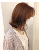 【 LA PENSEE】夏に向けた明るめオレンジマンゴーカラー