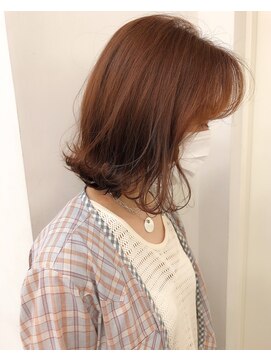 ラパンセヴェール(LA PENSEE VERT) 【 LA PENSEE】夏に向けた明るめオレンジマンゴーカラー