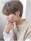 小顔×オリーブカラー×ハイライトカラー×イルミナ×新宿