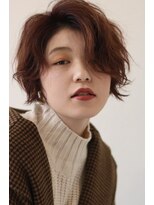 ソイクフ(SOY KUFU)&nbsp;大人可愛い20代30代40代イメチェン似合わせカットレッドブラウン