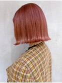 ベリーピンクボブ_マロンベージュAラインボブ_ba312341