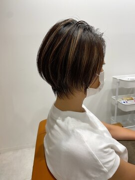 ネイロ 錦糸町(NeiRo) マロンベージュ Aラインボブドレスヘアかきあげロング