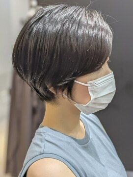 ジエクト 本店(The Ect) ミセスショート×くせ毛活かし×骨格補正カット