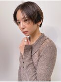 石上スタイル ハンサムショート