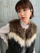 ガレージ バイ グリーン 原宿 表参道(Garage by green)&nbsp;【loki】ボブ×モカブラウン