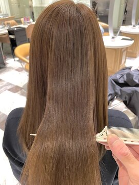 エル バイ ロンド 関(elle by Lond) 髪質改善/縮毛矯正×ショコラアッシュヘルシースタイル【関】