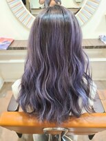 オズギュルヘア(Ozgur hair) [福士直矢]バイオレットバレイヤージュ！