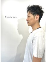 リミックスヘアー(Remix hair) メンズ2ブロックスタイル