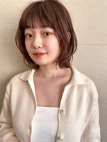 ラフ フロム ガーデン(Laf from GARDEN)&nbsp;くびれ/姫カット/ショートヘア/シアーカラー/韓国風/ワンカール
