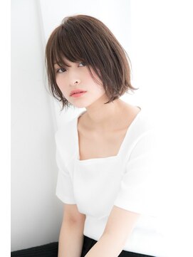 ラフ フロム ガーデン(Laf from GARDEN) 大人切りっぱなしボブ/脱白髪染め