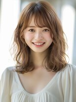 アルトリスト(Altruist Aging×HAIR&SPA)&nbsp;★ダークアッシュ大人ガーリーボブ着物ミディアムレイヤーカット